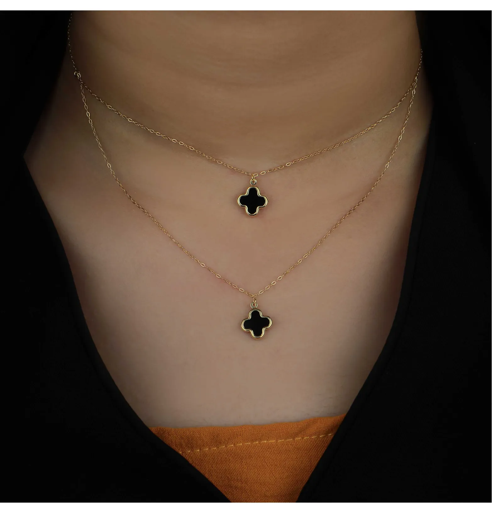 18 karat gold choker, made in Turkey