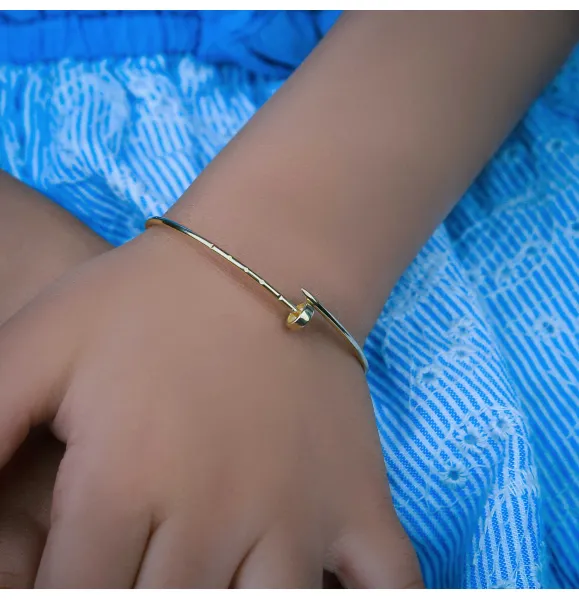 Cartier bracelet for children, 18-karat gold, made in Turkey