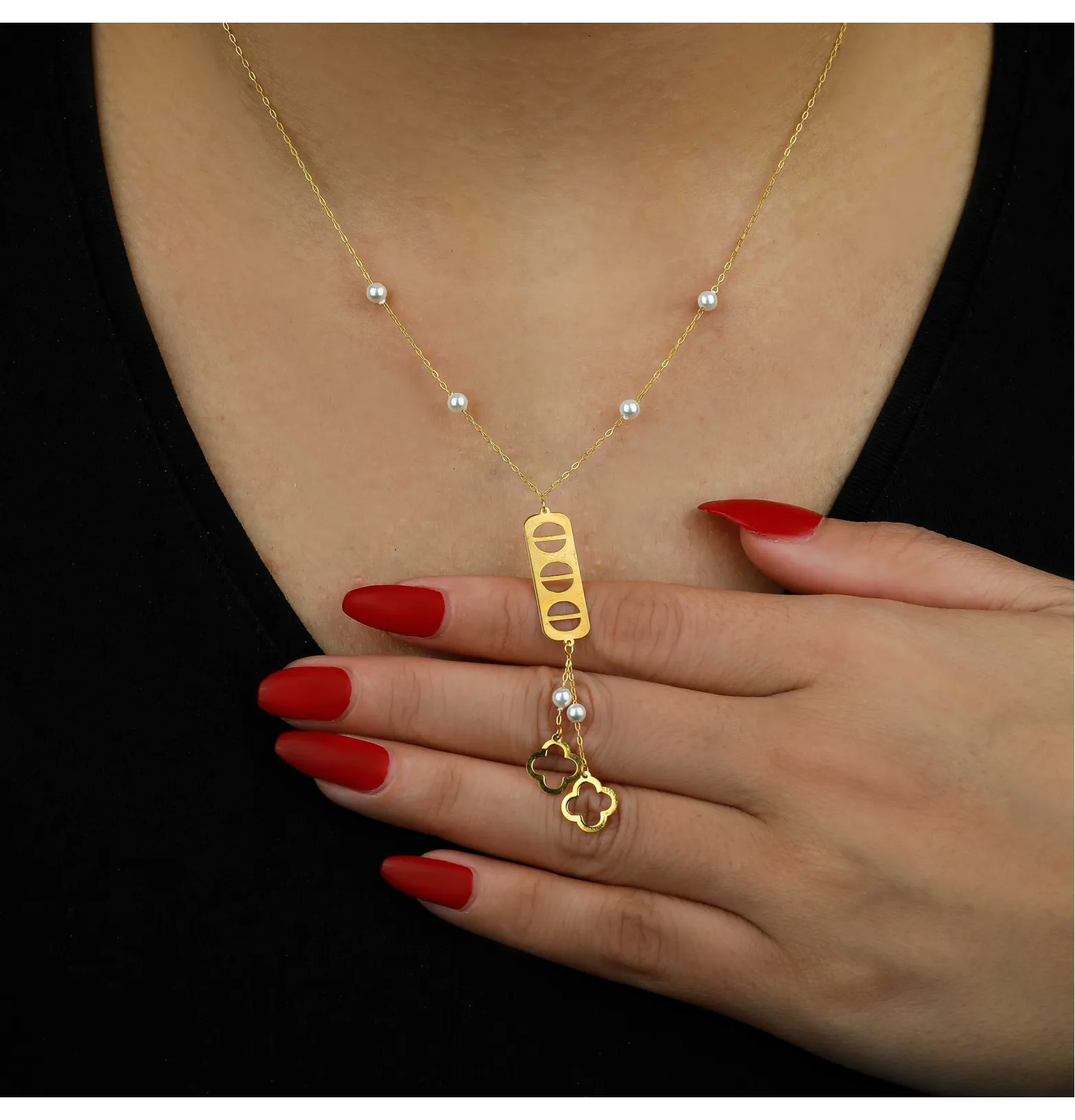21 karat gold choker, made in Turkey