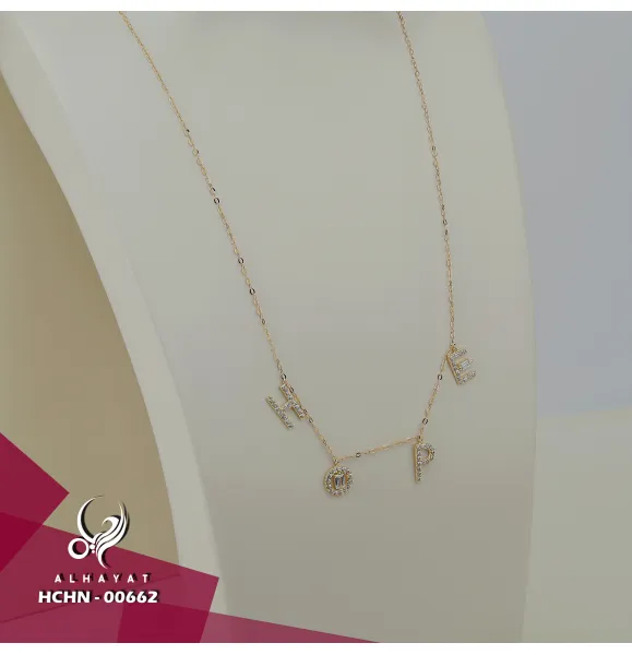 18 karat gold choker, made in Turkey