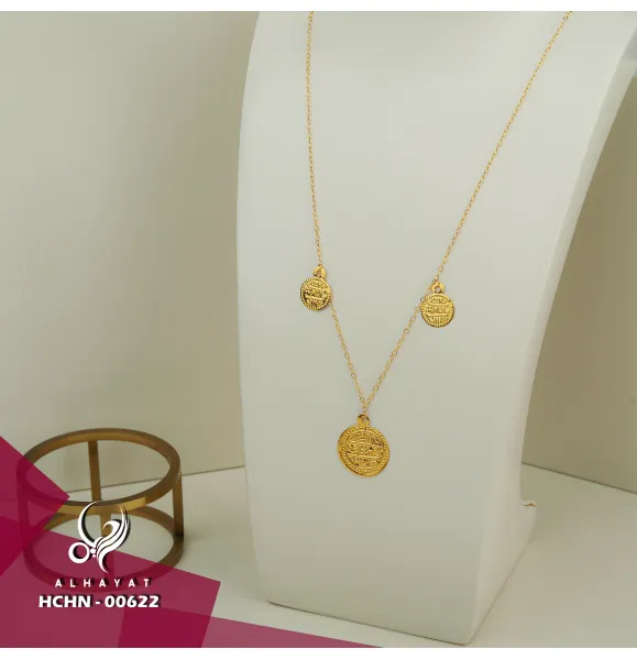 21 karat gold choker, made in Turkey