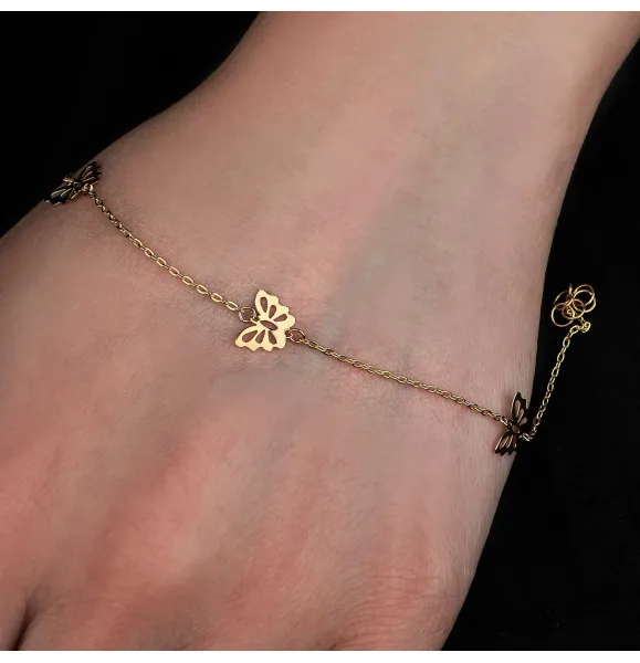18 karat gold bracelet, made in Turkey
