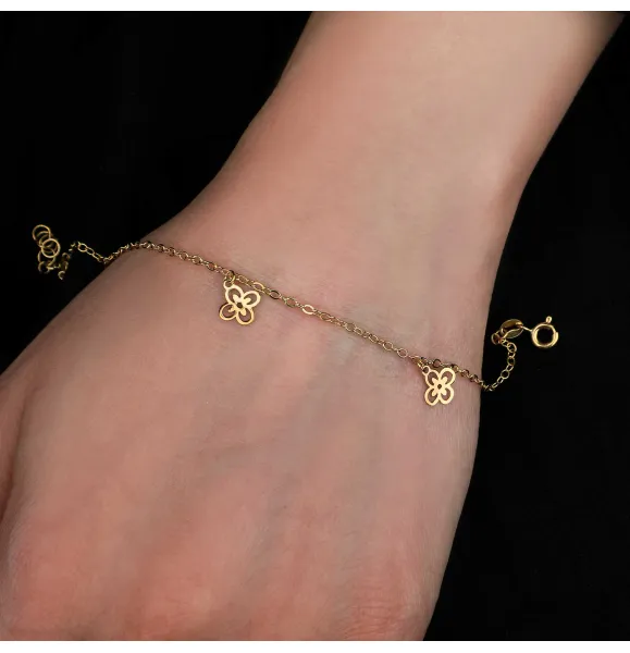 18 karat gold bracelet, made in Turkey