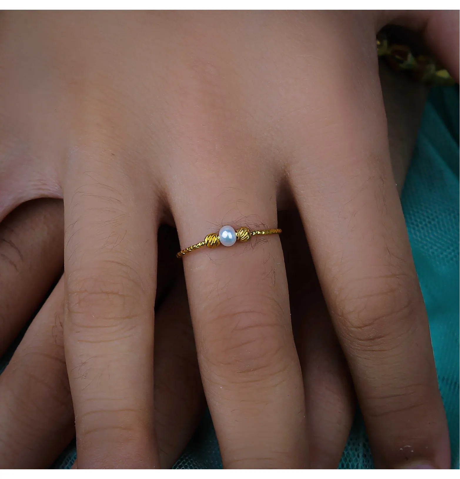21 karat gold ring, Turkish made