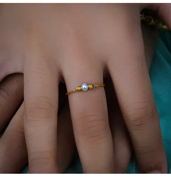 21 karat gold ring, Turkish made