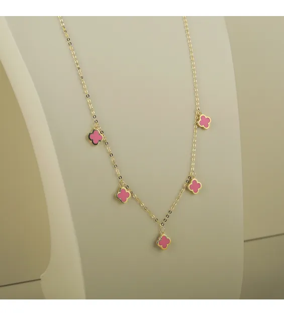 18 karat gold choker, made in Turkey