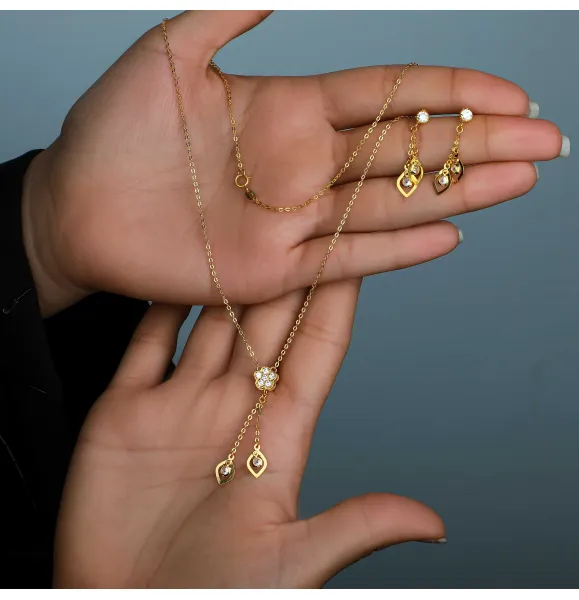 21 karat gold half set, Turkish made