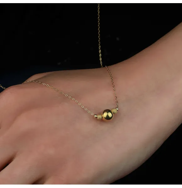 18 karat gold choker, Italian made
