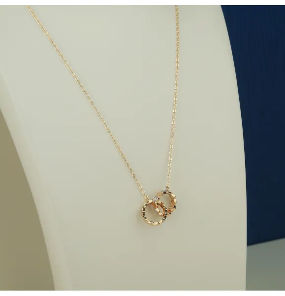 18 karat gold choker, made in Turkey