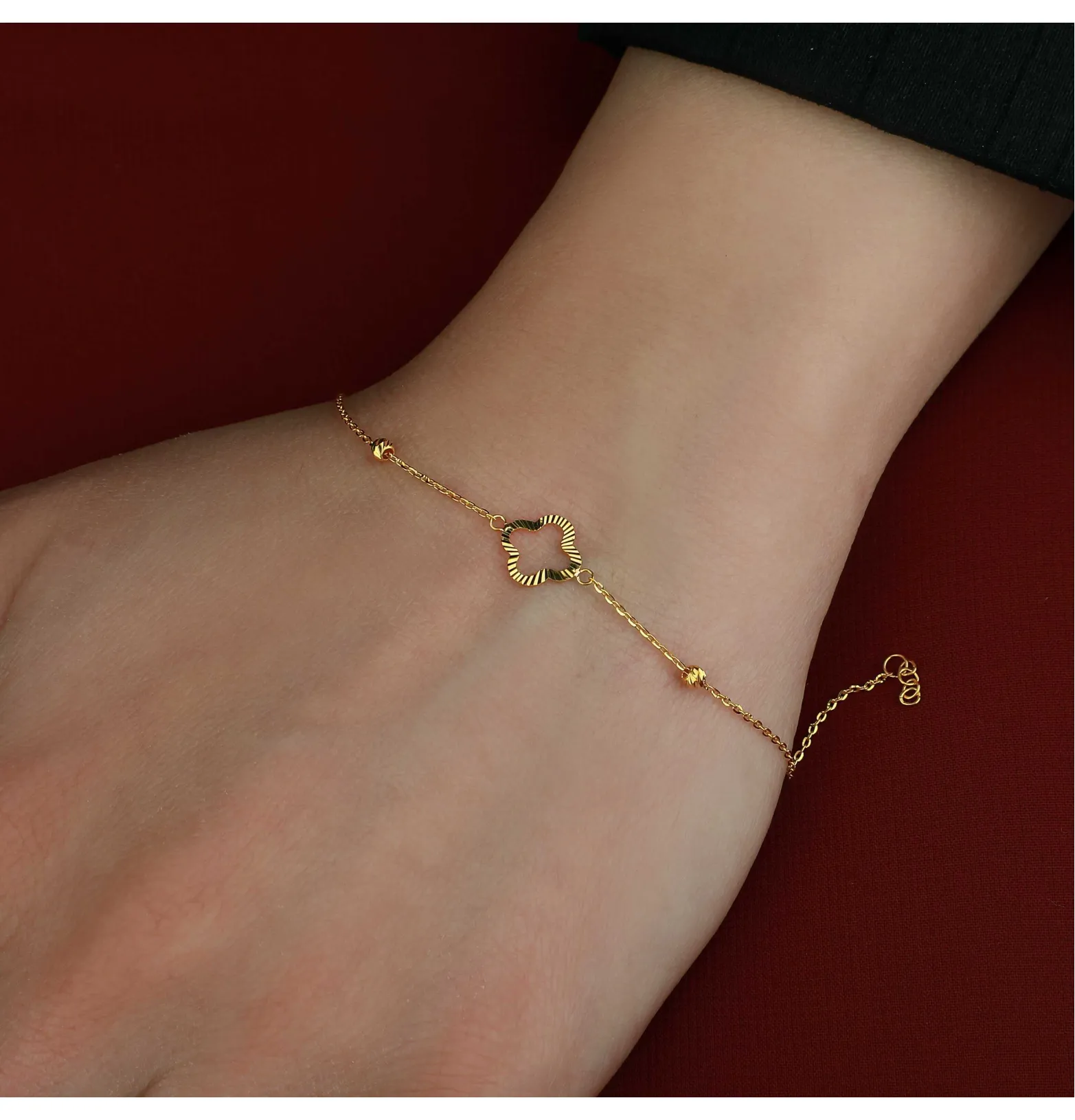 21-karat Turkish-made gold bracelet for children