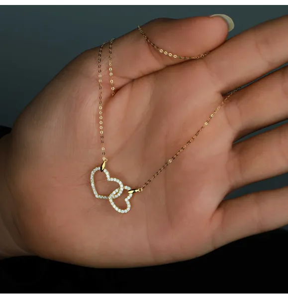 18 karat gold choker, made in Turkey