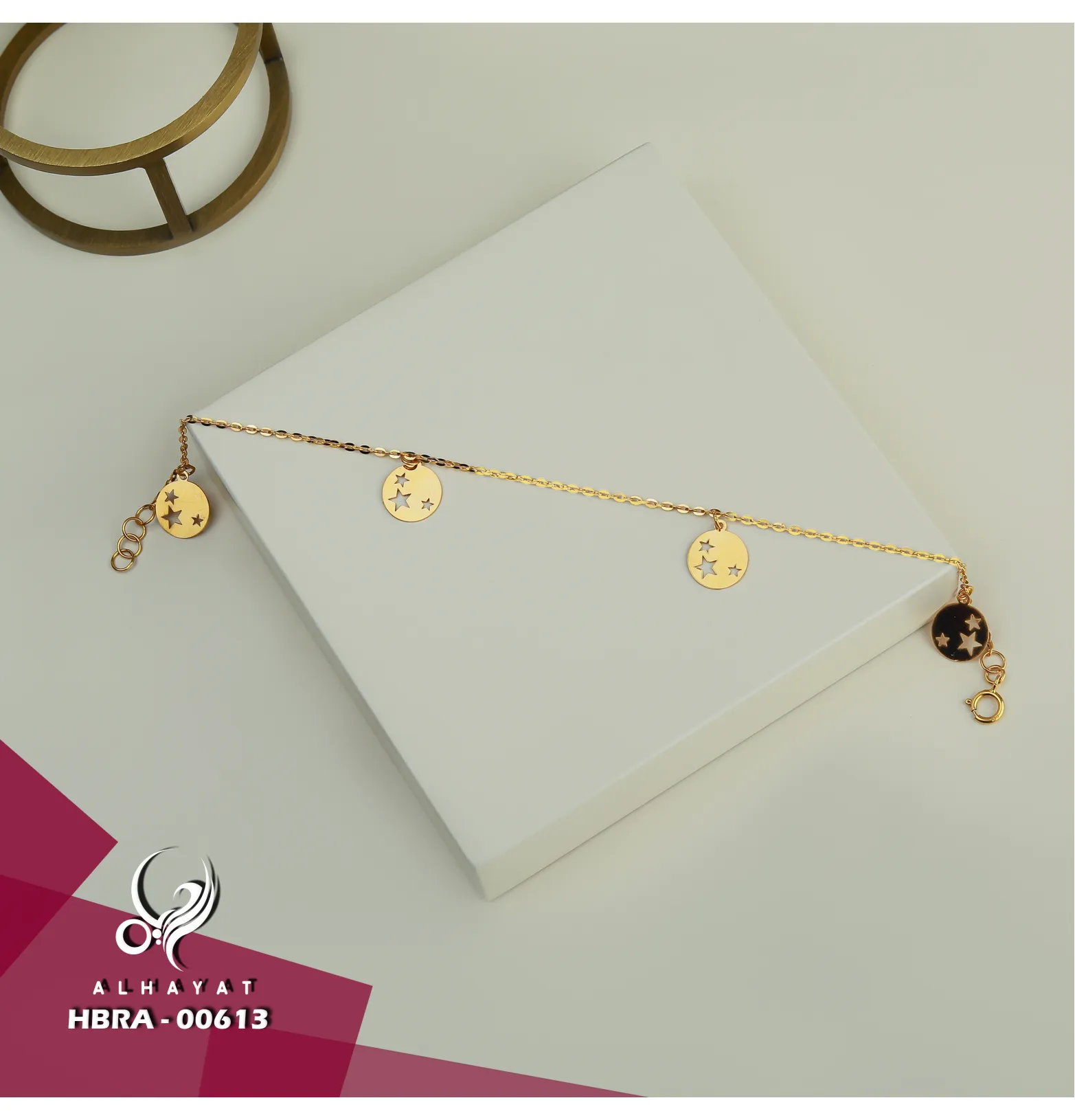 21 karat gold bracelet, Turkish made