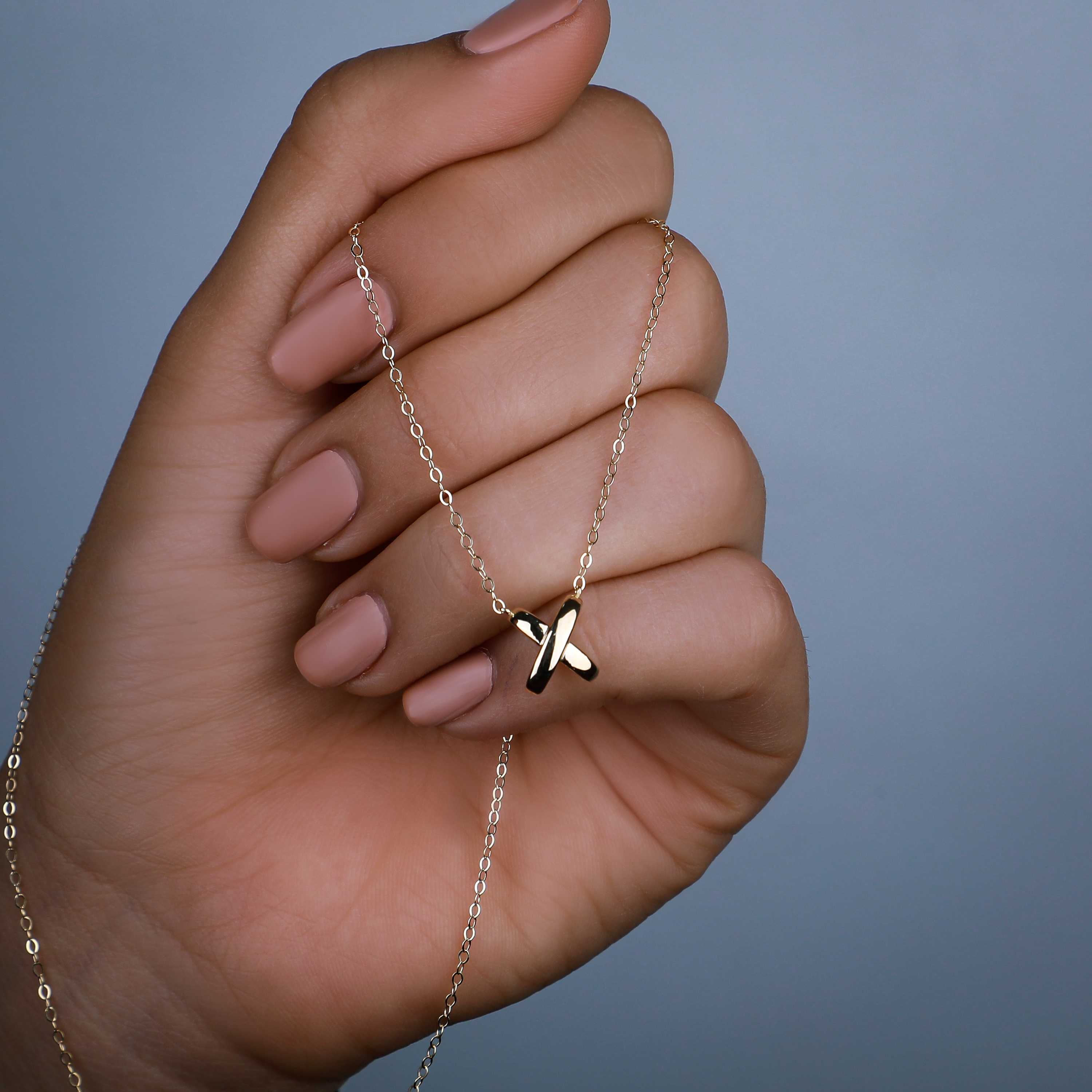 18 karat gold choker, made in Turkey