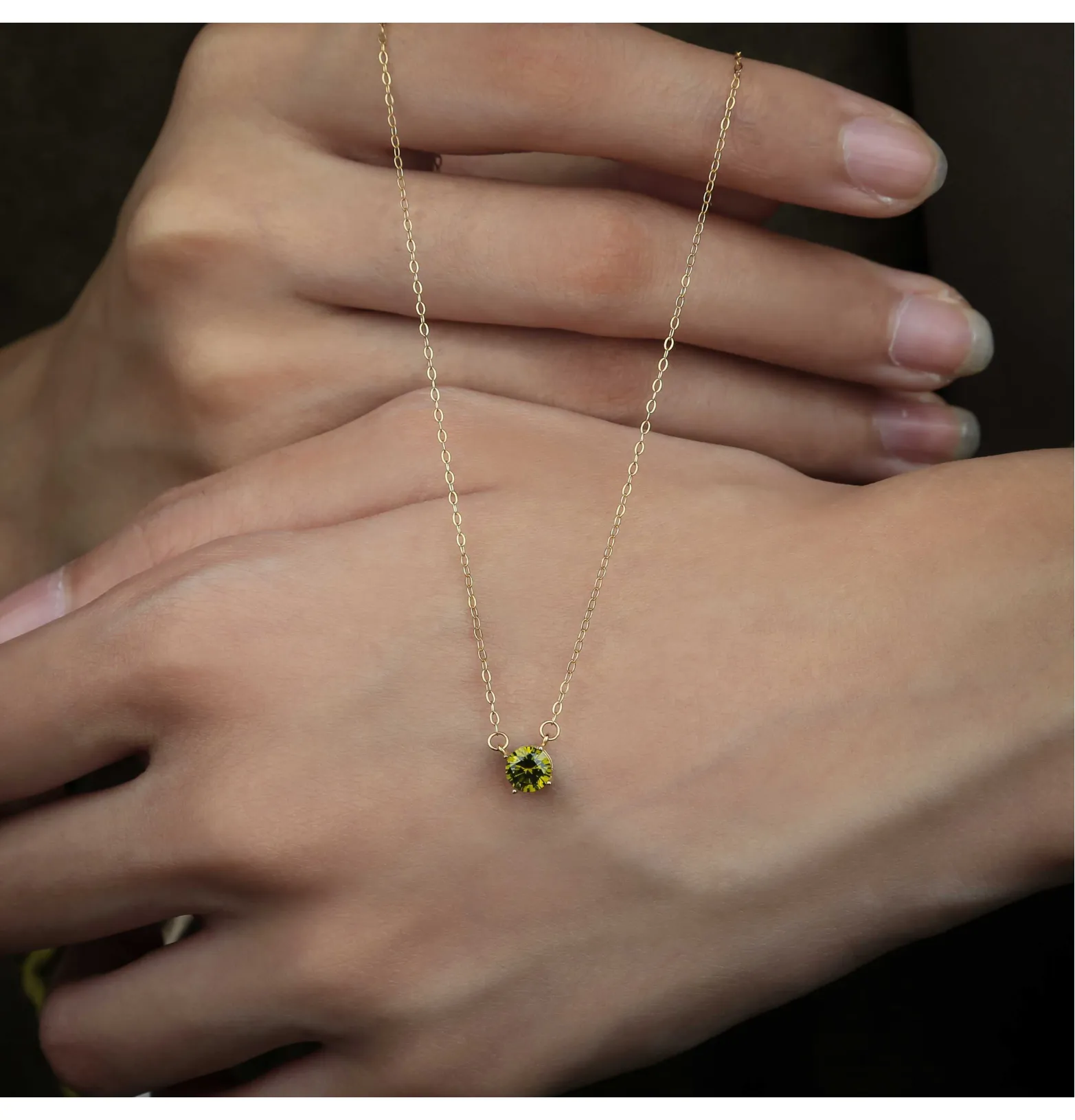 18 karat gold choker, made in Turkey