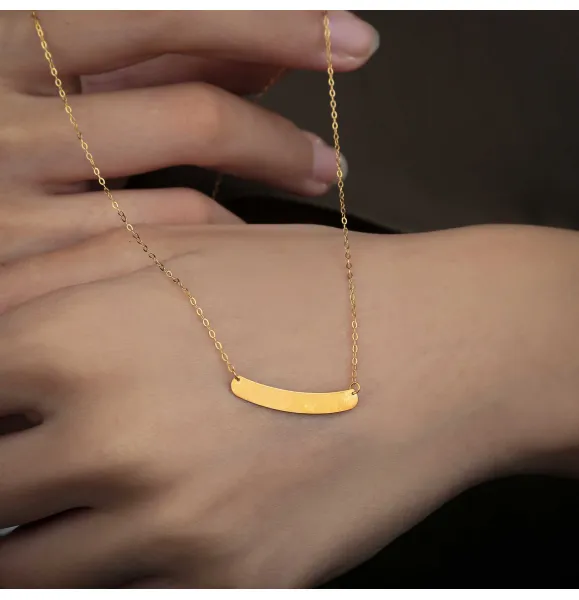 21 karat gold choker, made in Turkey