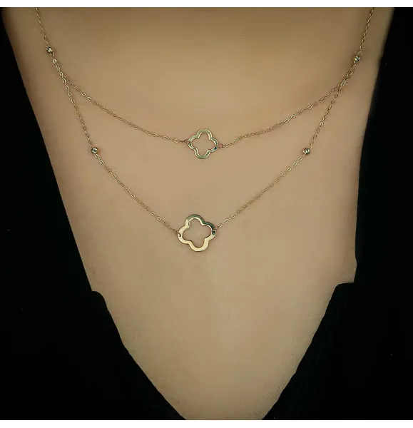 18 karat gold choker, made in Turkey - (H-932)