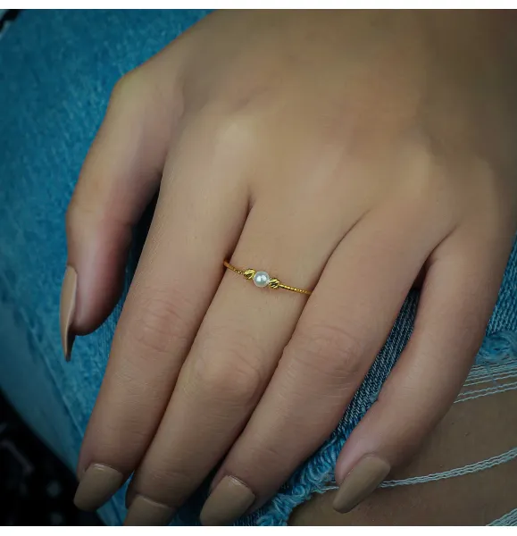 21 karat gold ring, Turkish made