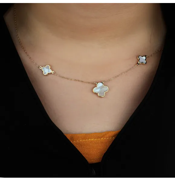 18 karat gold choker, made in Turkey - (H-950)