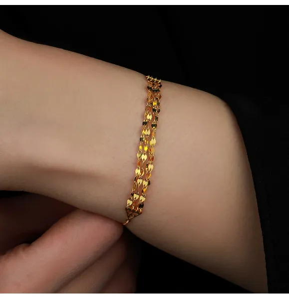 21 karat gold bracelet, Turkish made