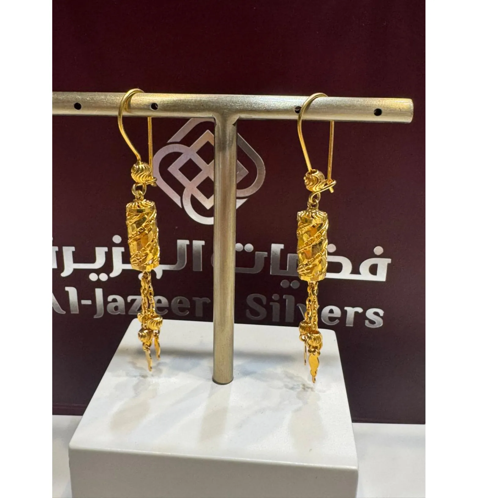 925 sterling silver plated earrings