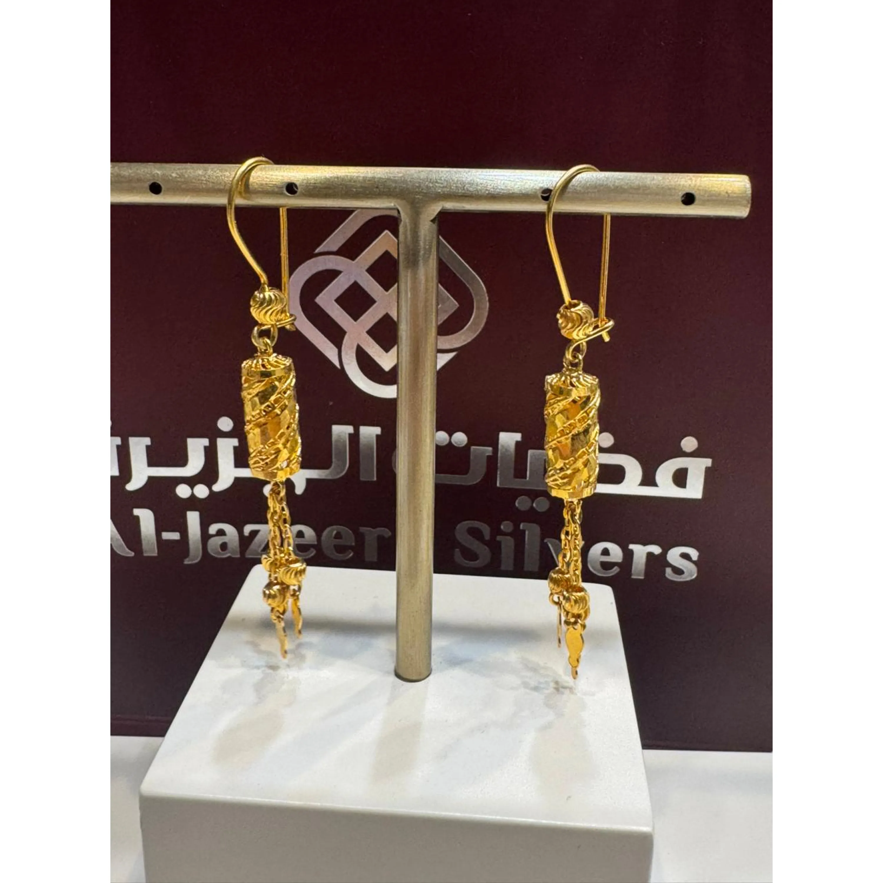 925 sterling silver plated earrings