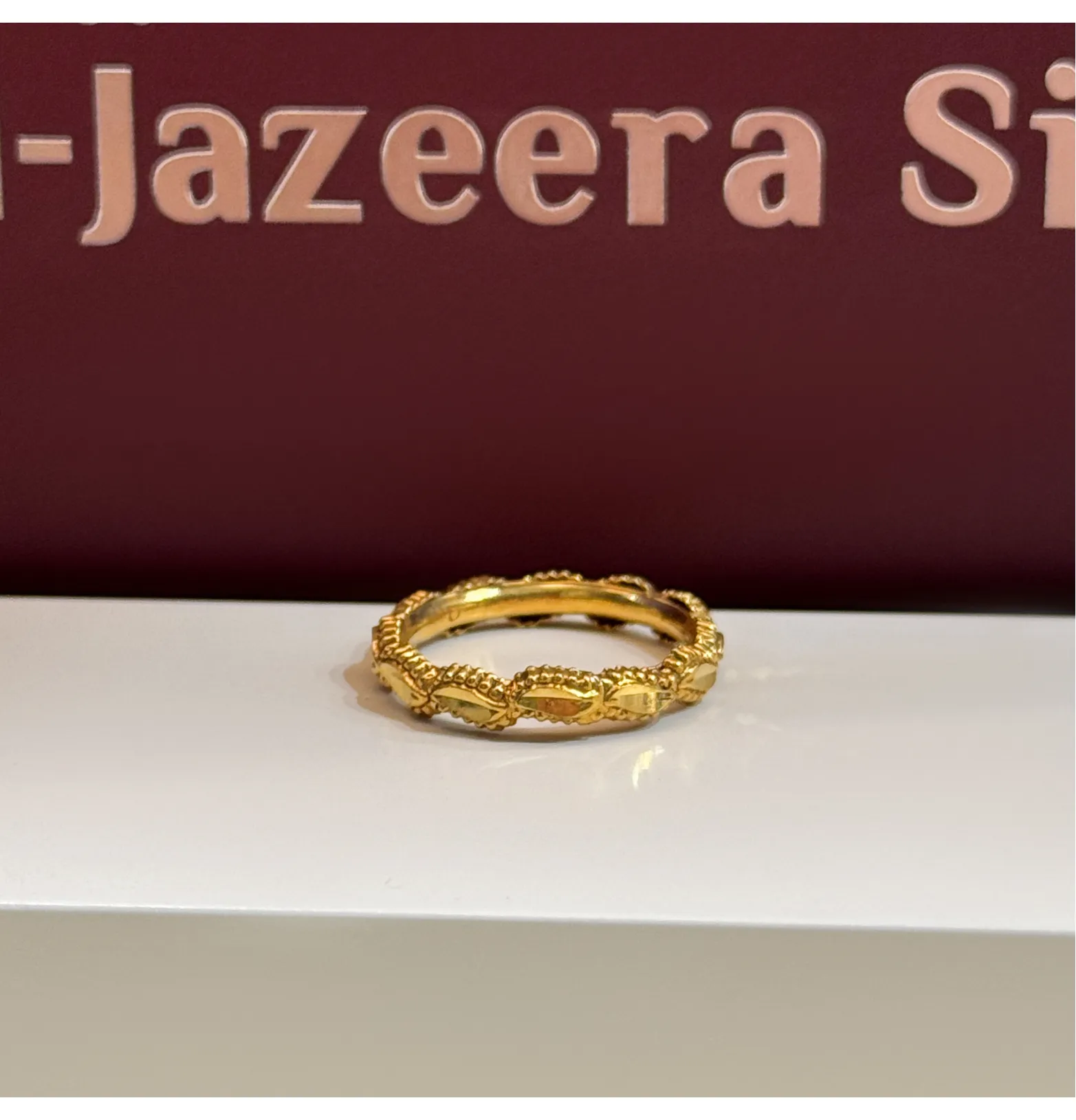 925 silver plated ring