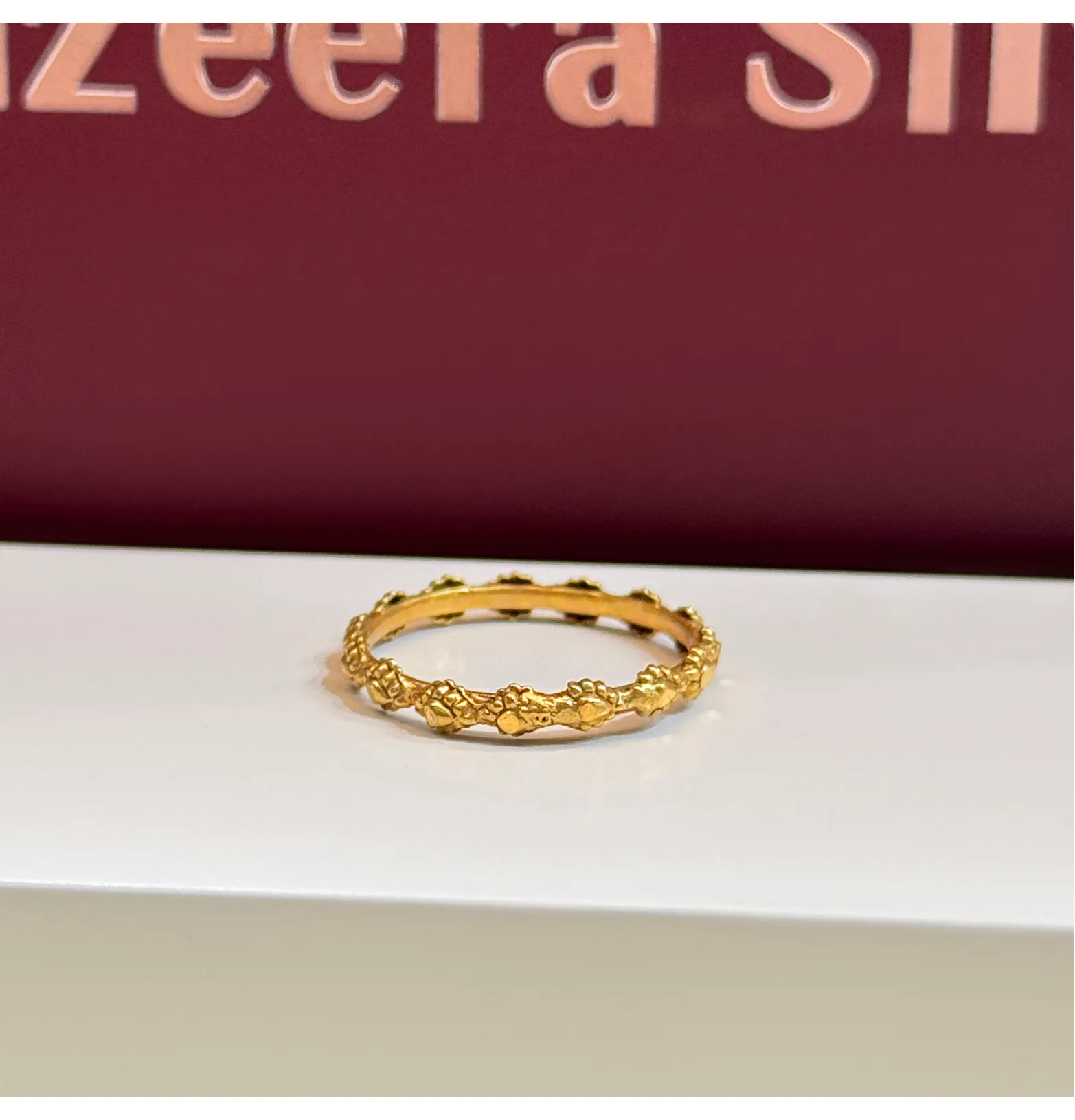 925 silver plated ring