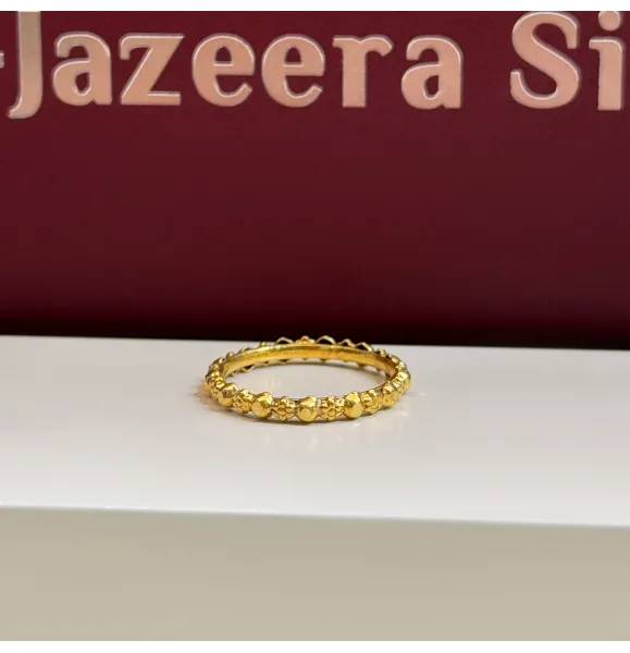 925 silver plated ring - (J-135)