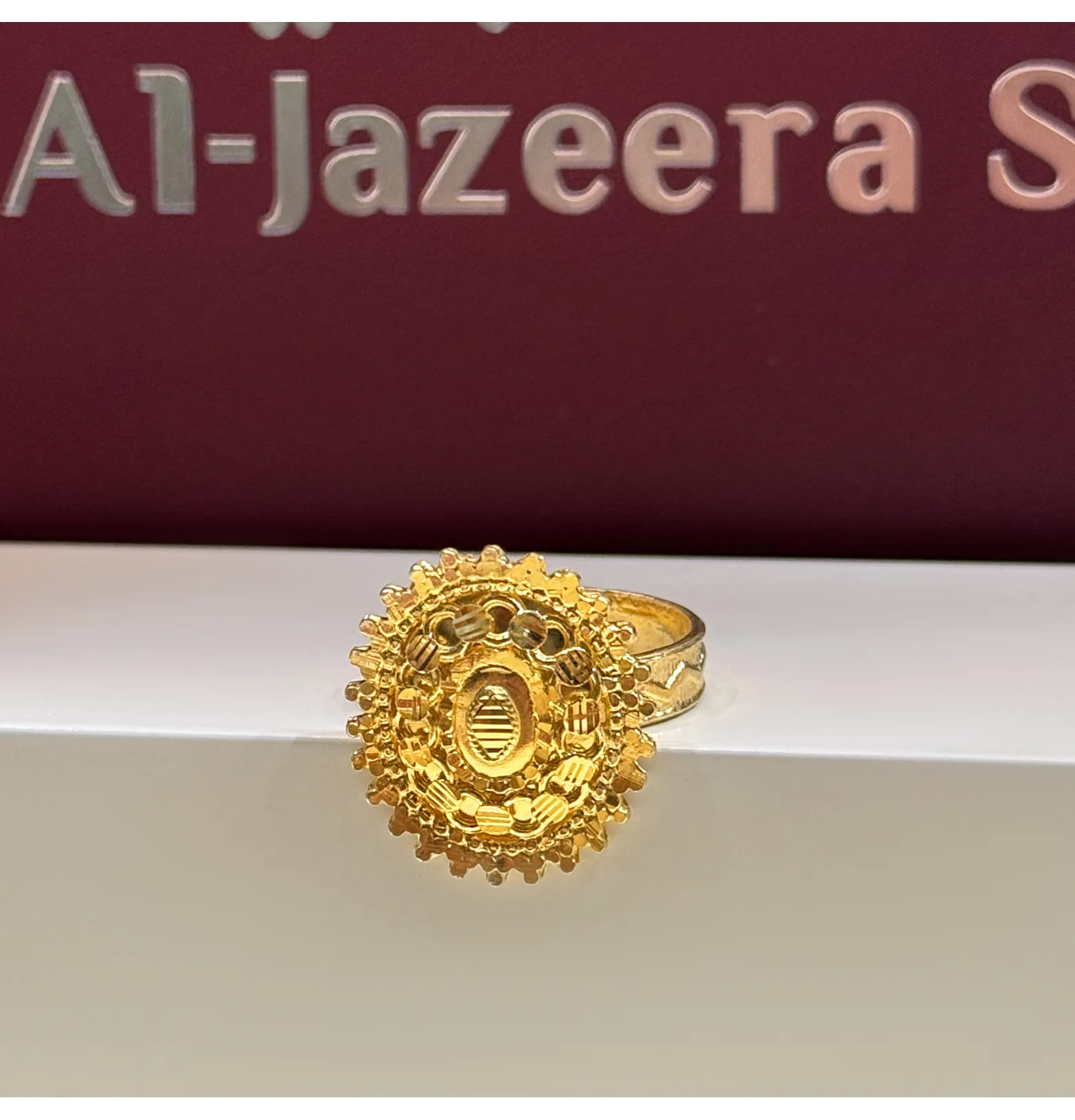 925 sterling silver plated ring