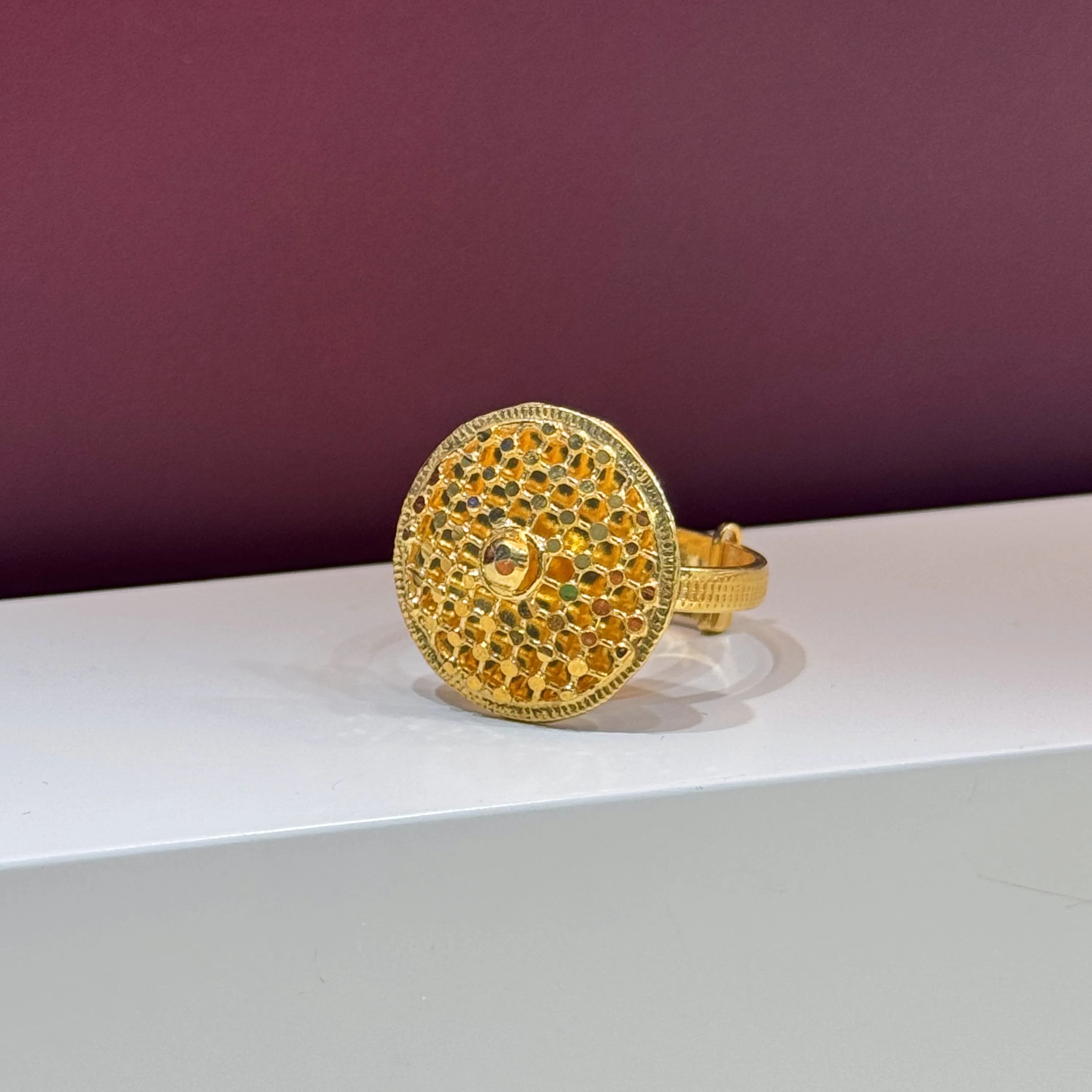 925 sterling silver plated ring