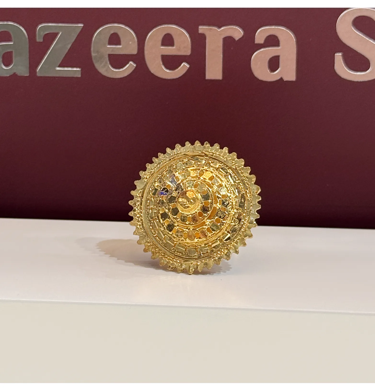 925 sterling silver plated ring