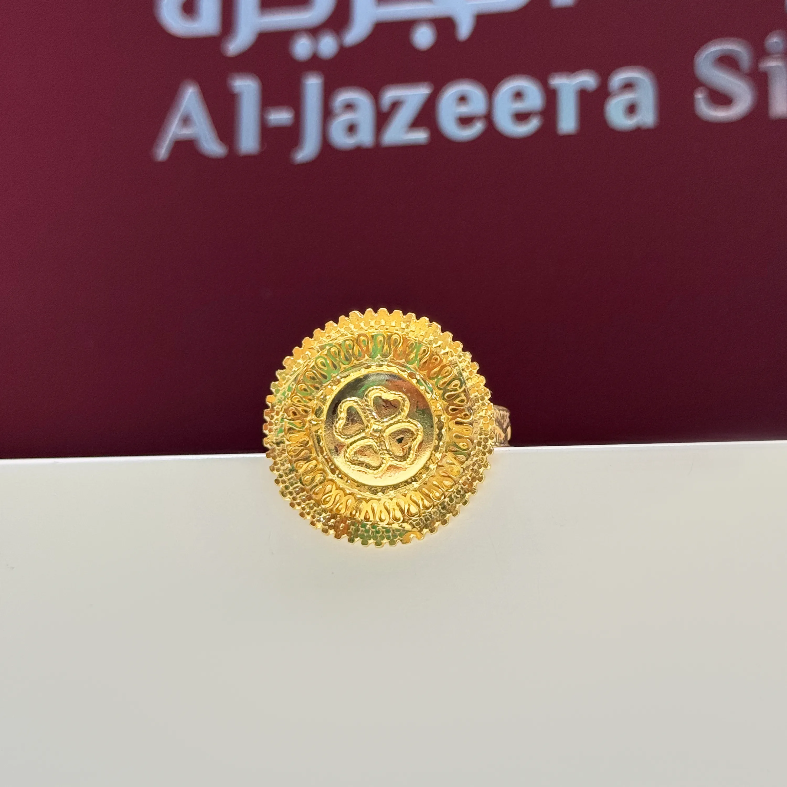 925 sterling silver plated ring