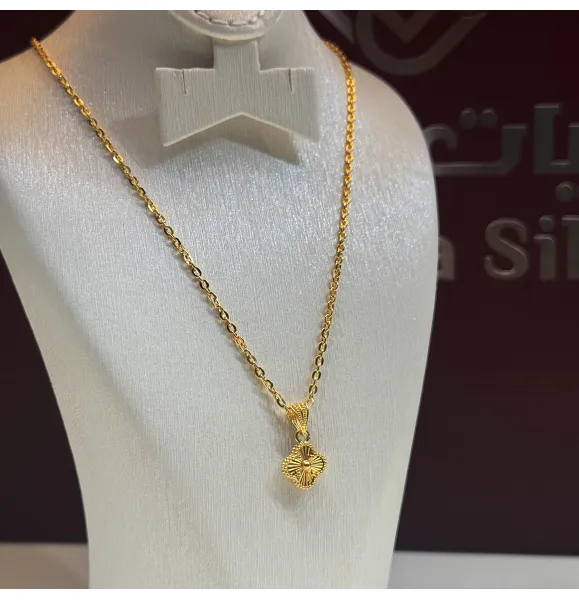 Van Cleef necklace, plated with 925 sterling silver