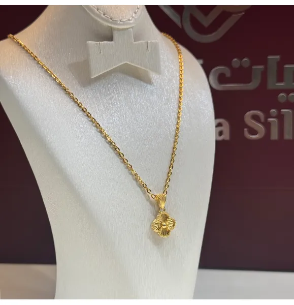 Van Cleef necklace, plated with 925 sterling silver