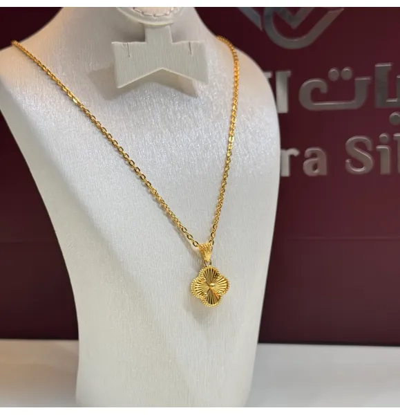 Van Cleef necklace, plated with 925 sterling silver