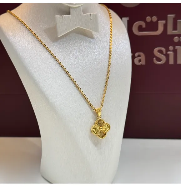 Van Cleef necklace, plated with 925 sterling silver