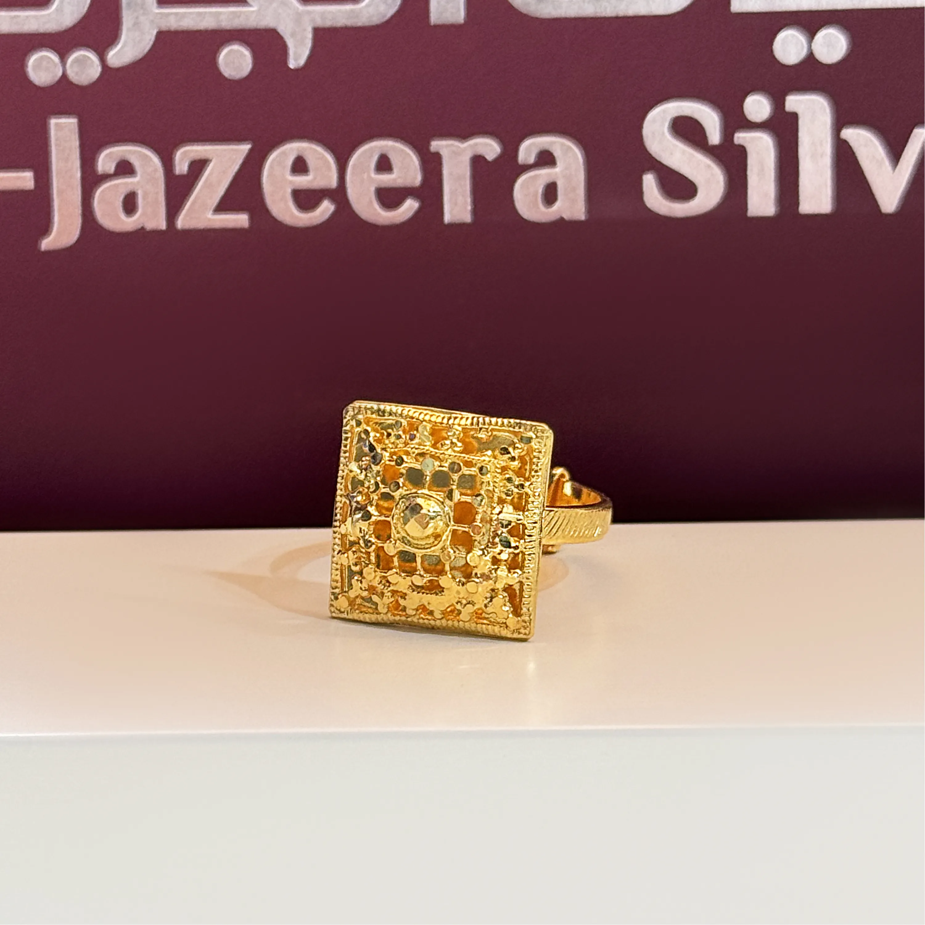 925 sterling silver plated ring