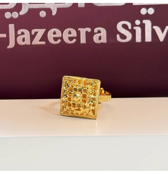 925 sterling silver plated ring - (J-232)