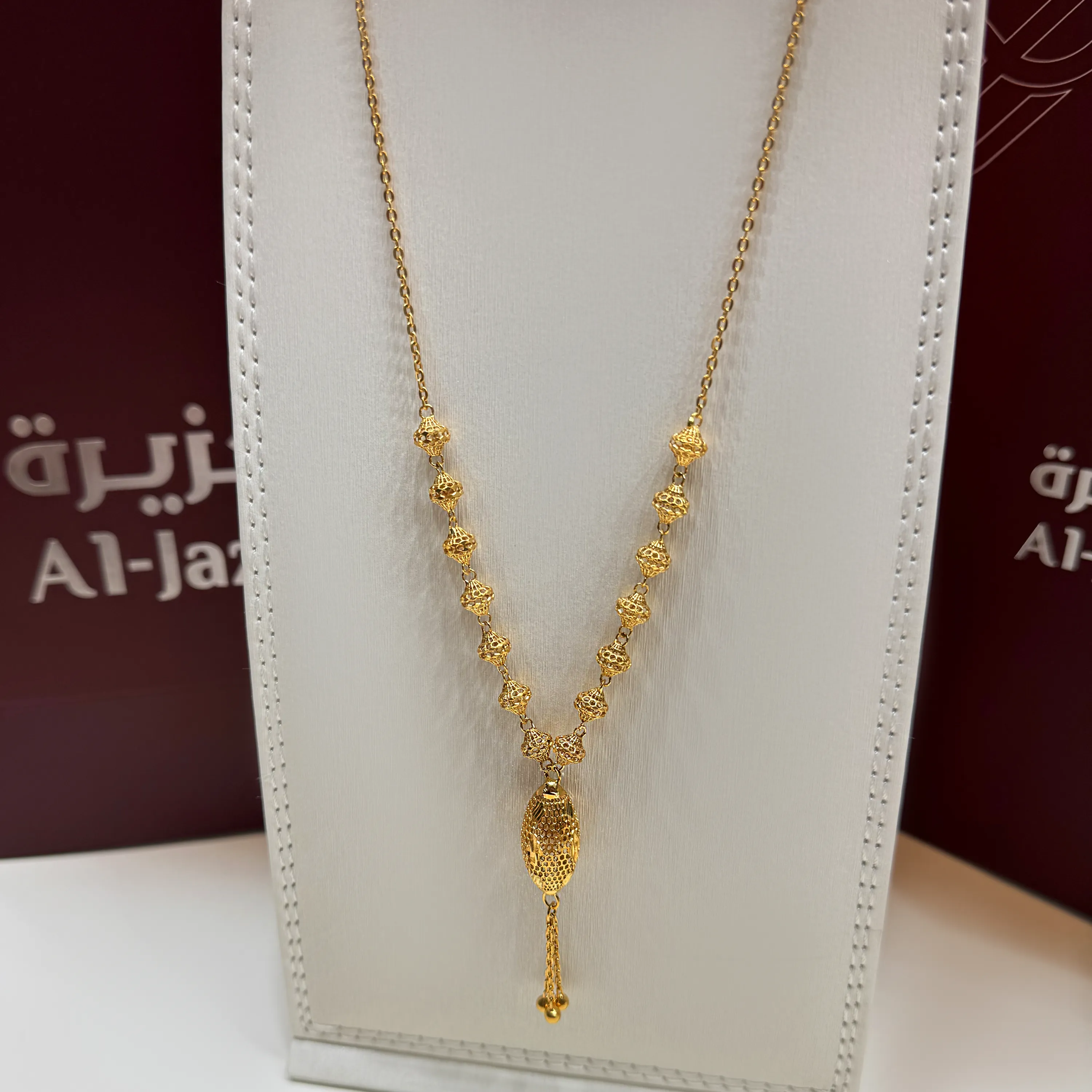 925 silver plated rosary necklace