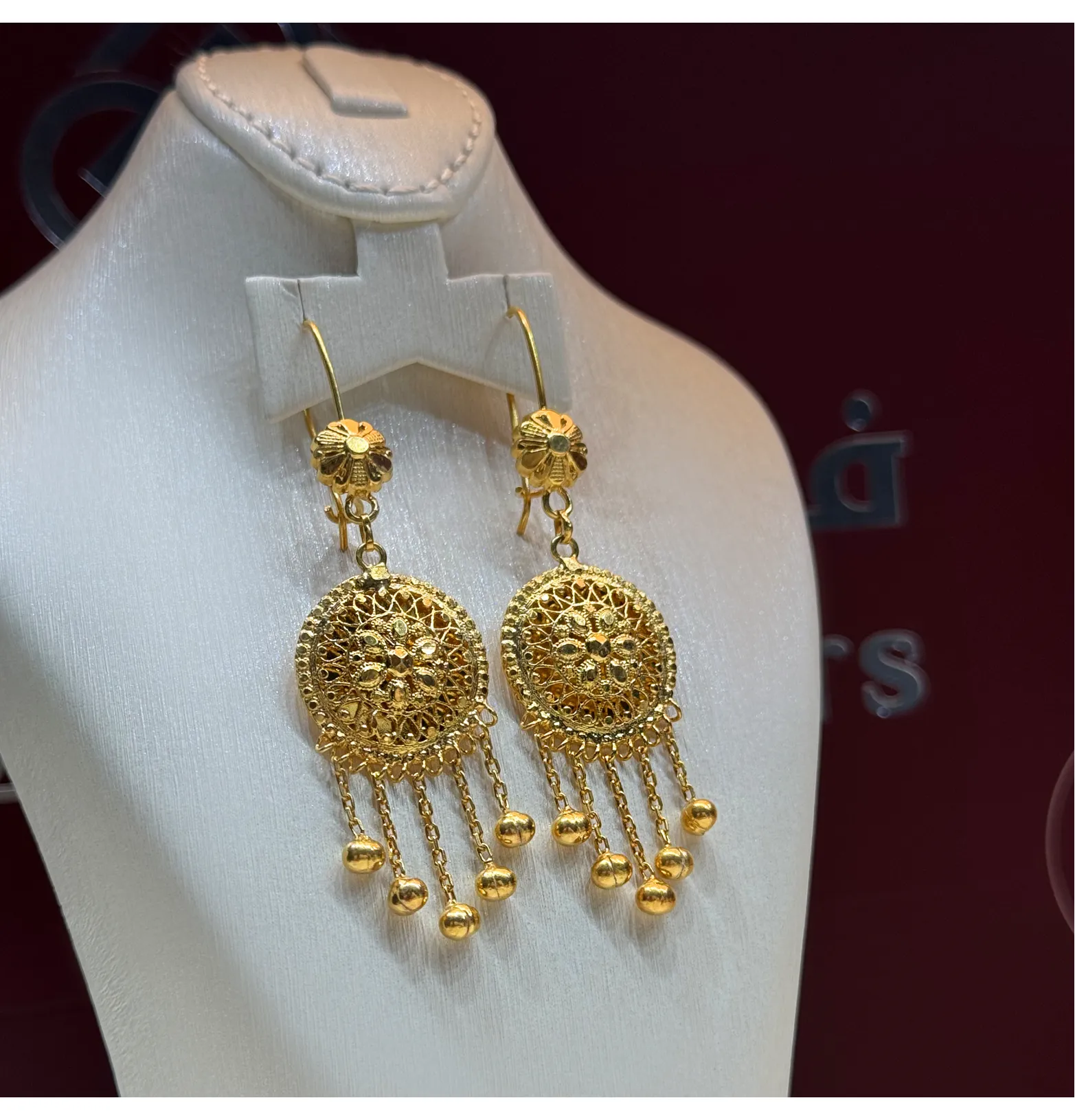 925 sterling silver plated pendant earring
