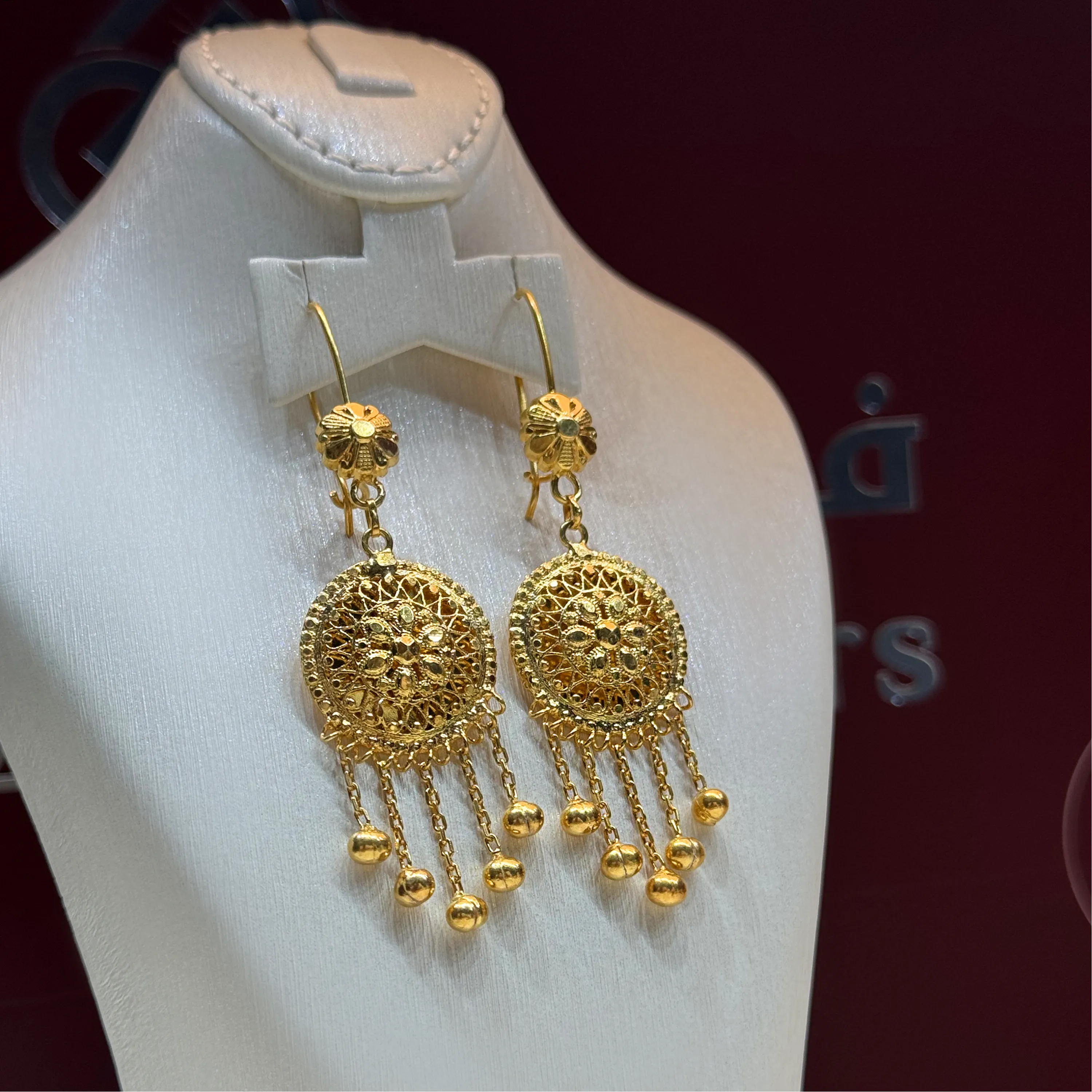 925 sterling silver plated pendant earring