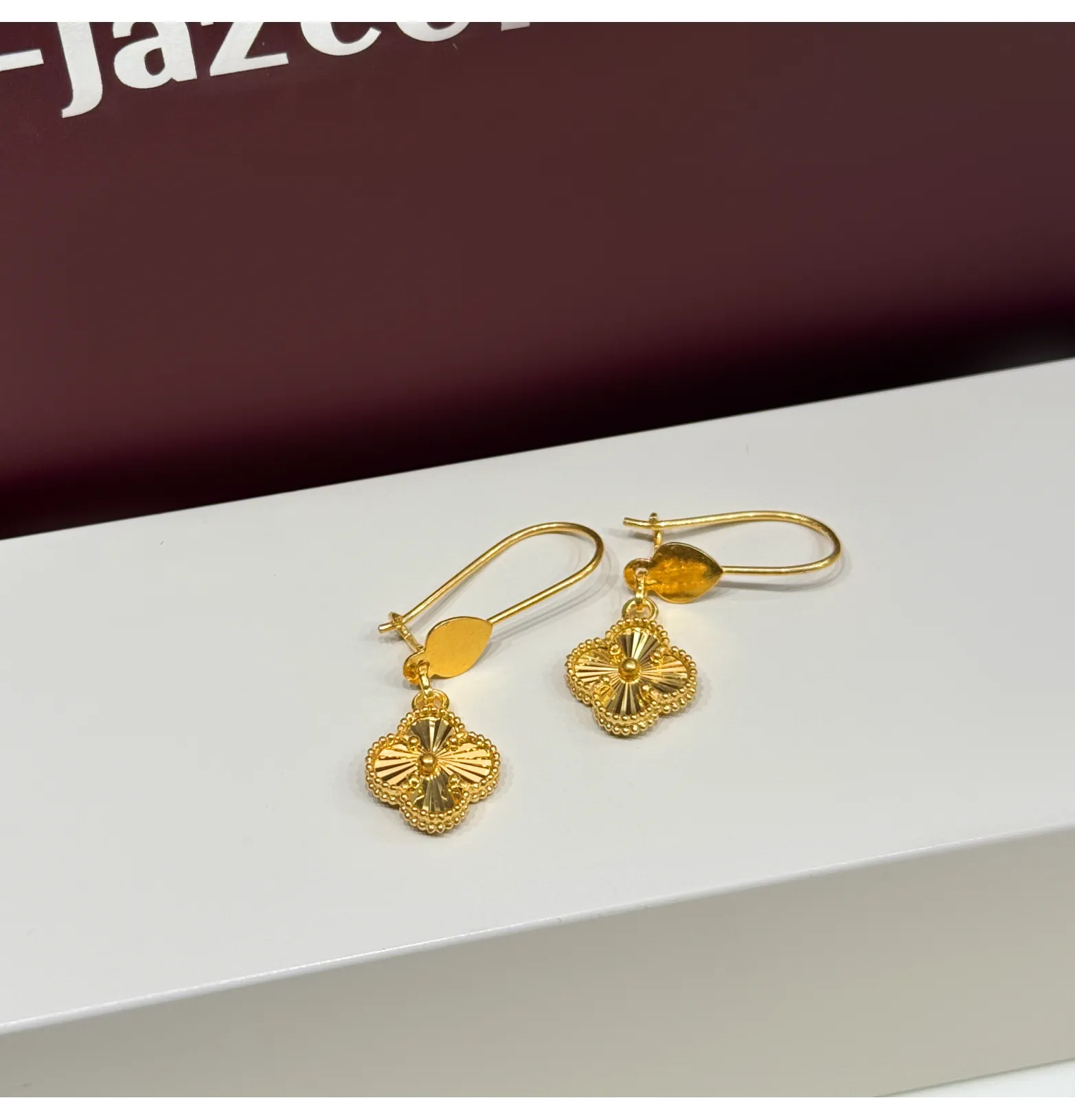 925 sterling silver plated pendant earring