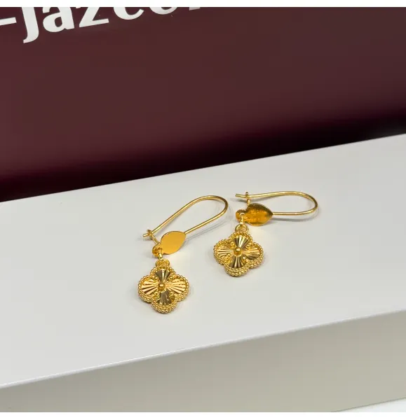 925 sterling silver plated pendant earring - (J-248) 925 sterling silver plated pendant earring - (J-248)