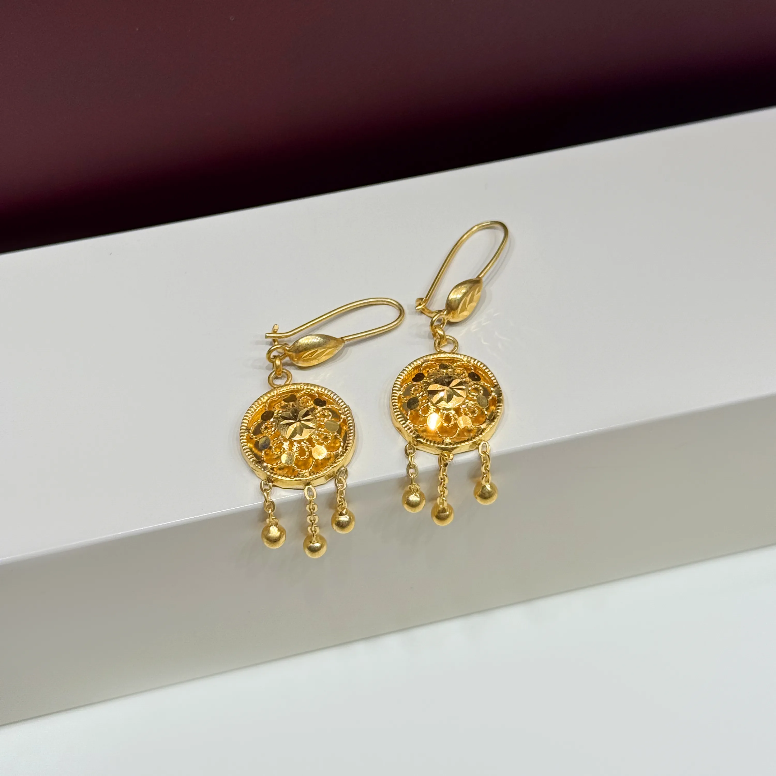 925 sterling silver plated pendant earring