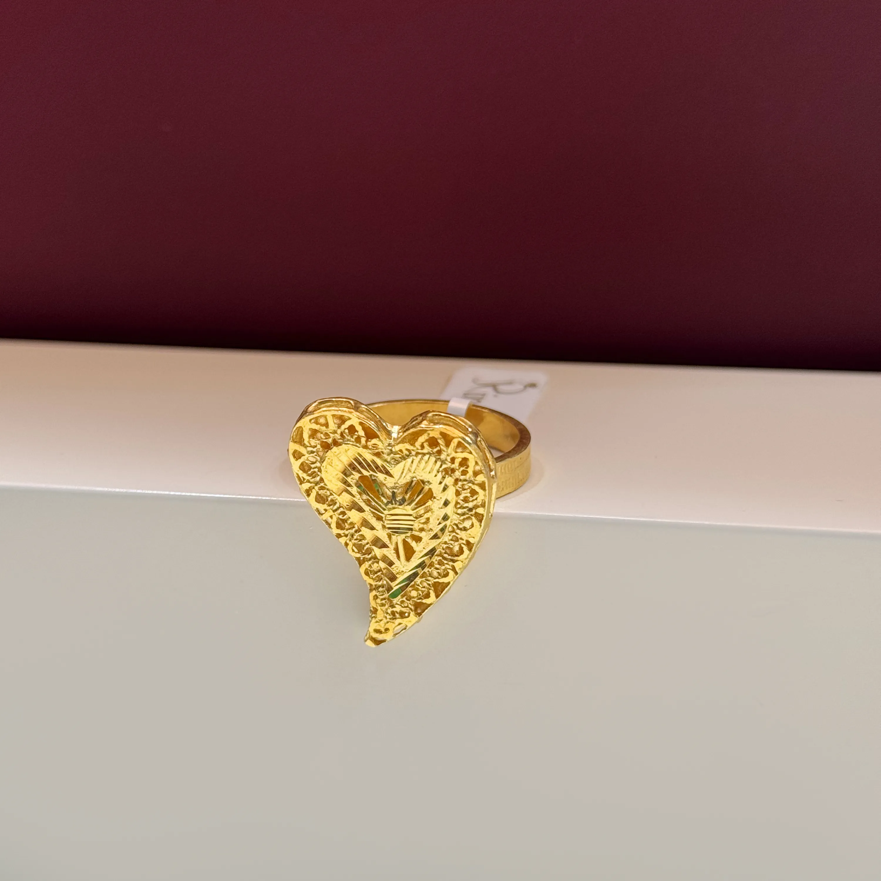 925 sterling silver plated ring