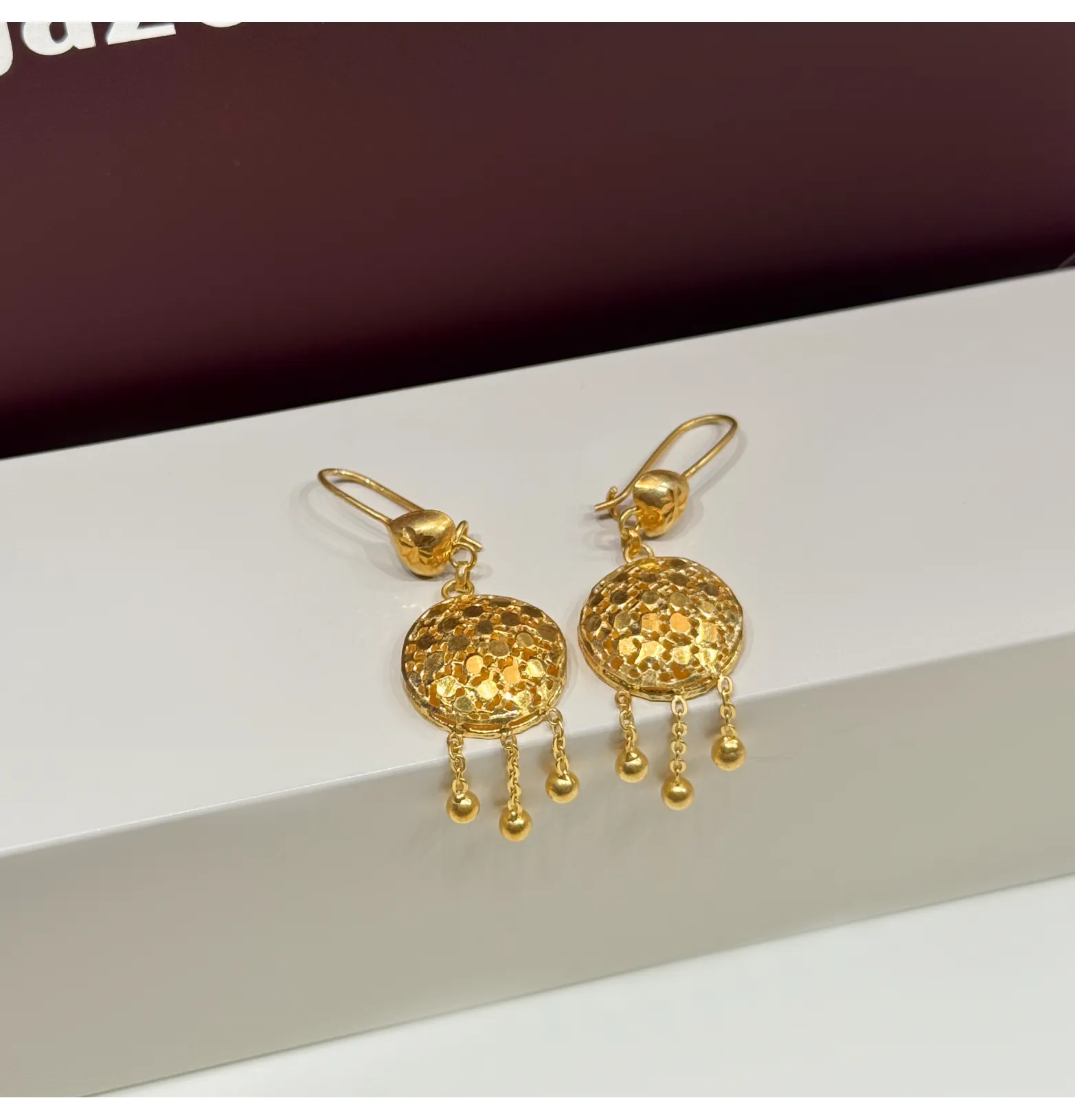 925 sterling silver plated pendant earring