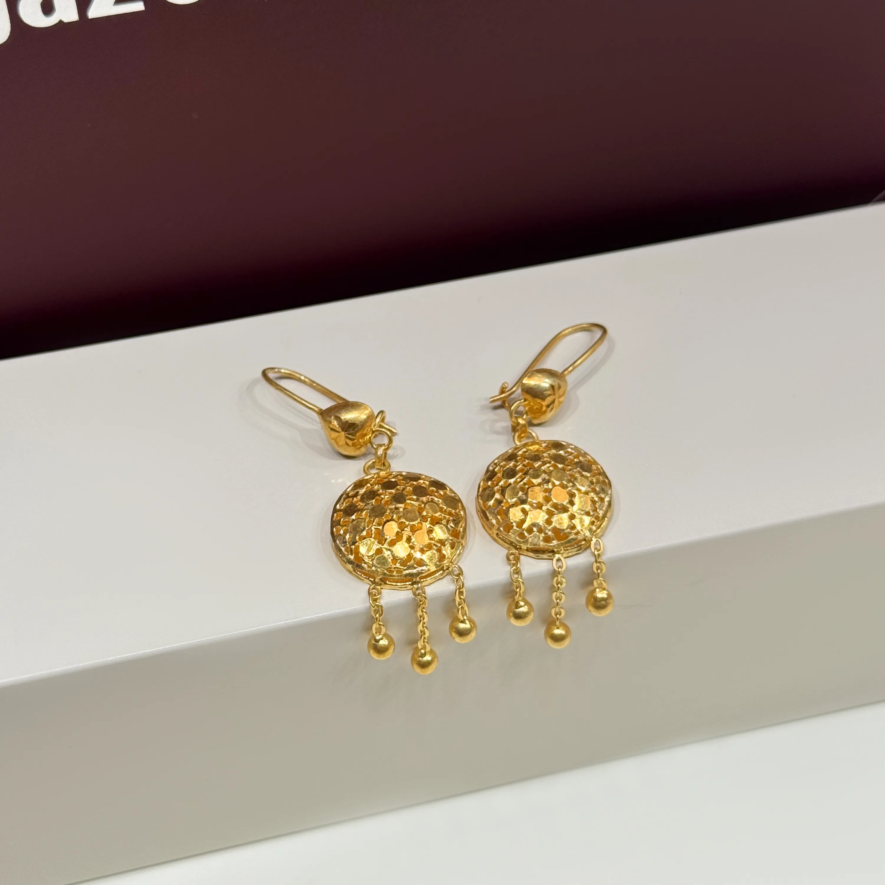 925 sterling silver plated pendant earring