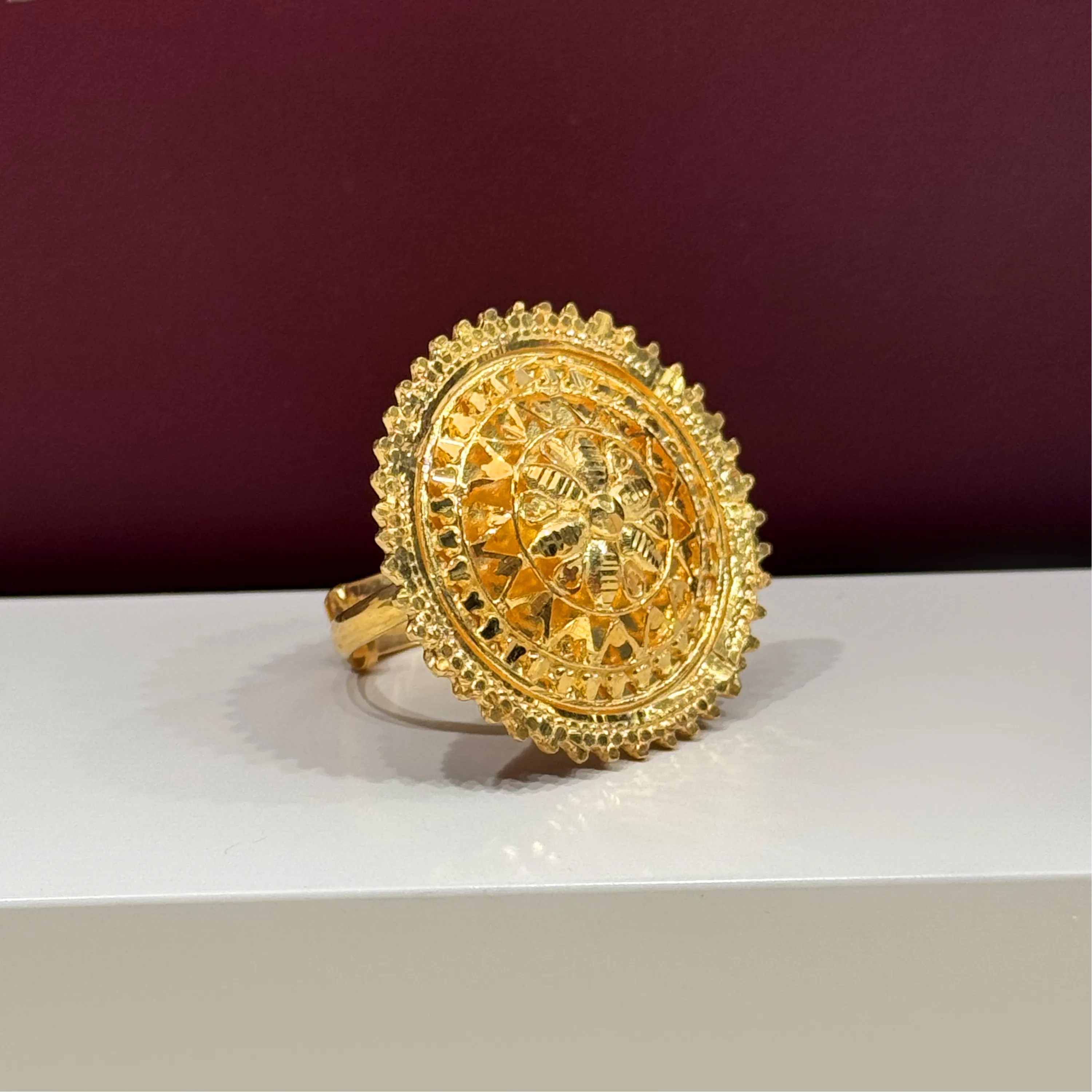 925 sterling silver plated ring