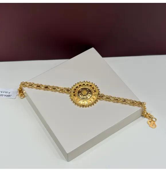925 sterling silver plated bracelet - (J-259)