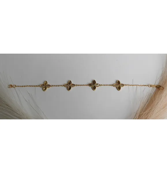 927 sterling silver plated bracelet - (J-0306)